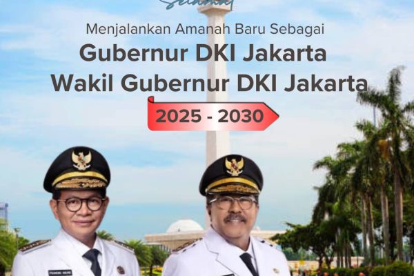 Bupati dan Wakil Bupati Jakarta Selatan Periode 2025-2030